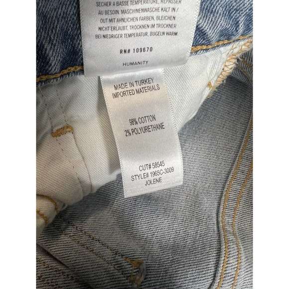 Citizens Of Humanity Light Blue Straight Leg Jeans - Picture 13 of 15